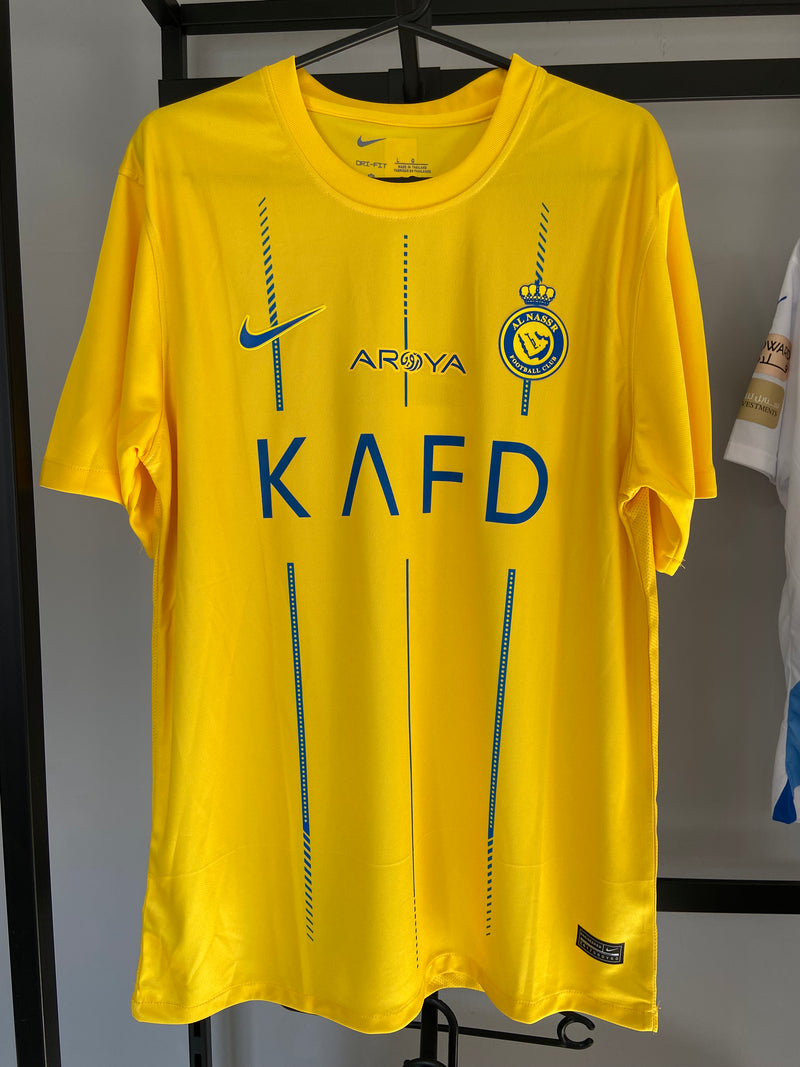 Al Nassr Home 2023/24 Ronado 7 Fan Ready Delivery