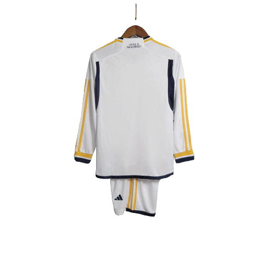 Real Madrid Long Sleeve Home 2023/24 Children