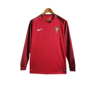 Long Sleeve Portugal Home 2016 Retro Supporter
