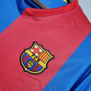 Manga Longa Barcelona Home 2006/07 Retrô Torcedor