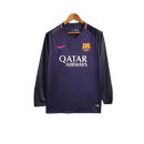 Manga Longa Barcelona Away 2016/17 Retrô Torcedor