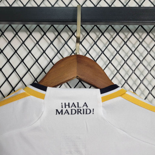 Real Madrid Long Sleeve Home 2023/24 Children