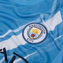 Manga Longa Manchester City Home 2025/26 Torcedor