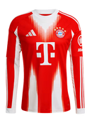 Manga Longa Bayern de Munique Home 2025/26 Torcedor