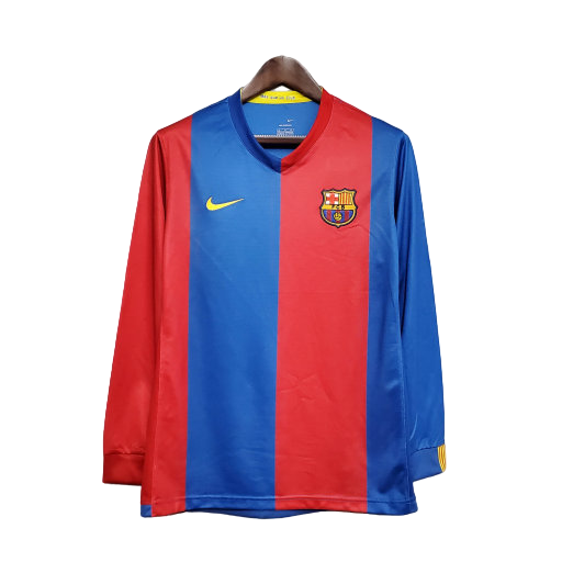 Long Sleeve Barcelona Home 2006/07 Retro Fan