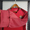 Long Sleeve Portugal Home 2016 Retro Supporter