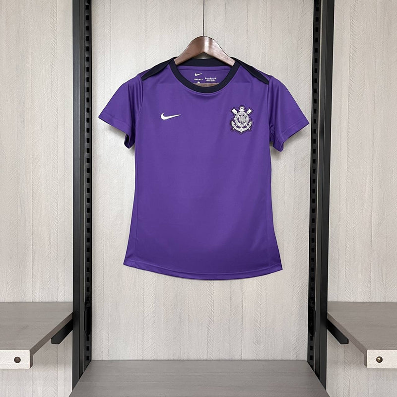 Corinthians Treino 2025/26 Feminina Torcedor