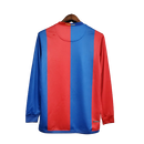Manga Longa Barcelona Home 2006/07 Retrô Torcedor