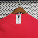 Manga Longa Manchester United Home 2007/08 Retrô Torcedor