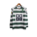 Long Sleeve Sporting Home 2001/02 Retro Fan