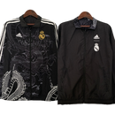 Jaqueta Corta Vento Dupla Face Real Madrid