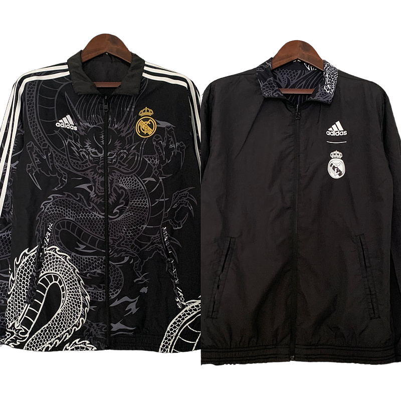 Real Madrid Double Sided Windbreaker Jacket