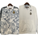 Jaqueta Corta Vento Dupla Face Real Madrid