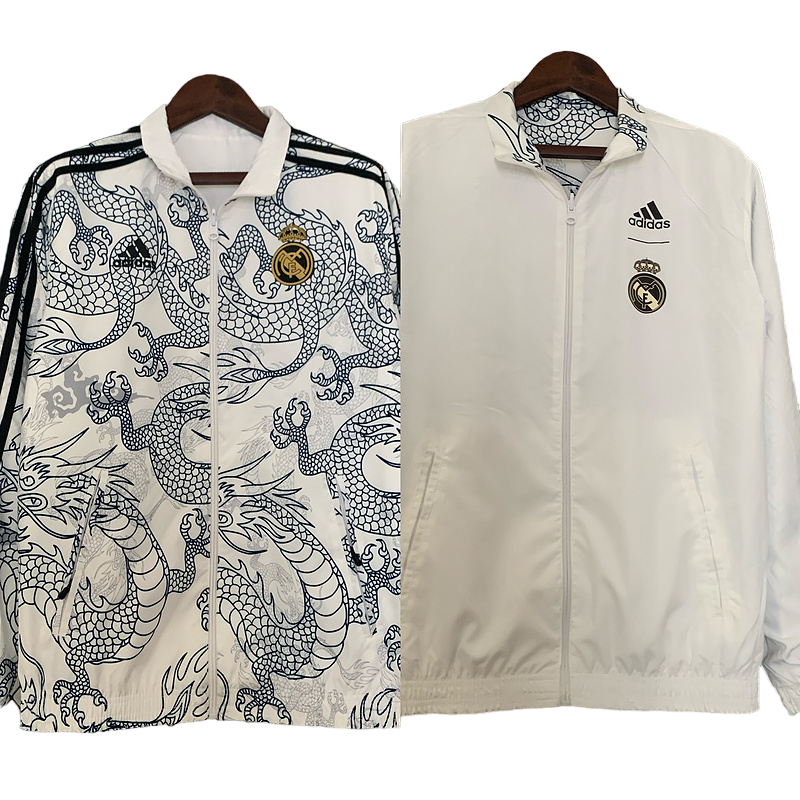 Real Madrid Double Sided Windbreaker Jacket