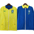 Jaqueta Corta Vento Dupla Face Brasil