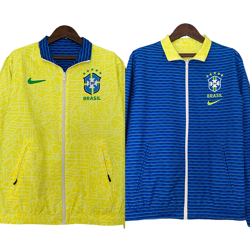Brazil Double Sided Windbreaker Jacket