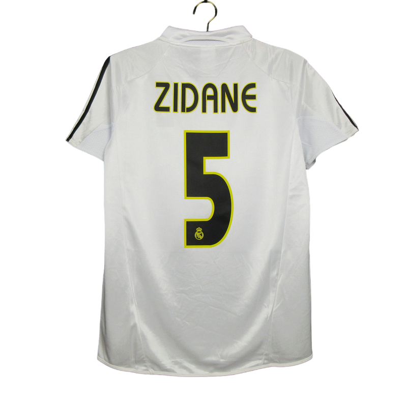 Real Madrid Home 2004/05 Zidane 5 Retro Fan