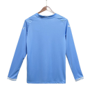 Manga Longa Manchester City Home 2023/24 Torcedor Pronta Entrega