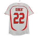 Milan Away 2006/07 Kaká 22 Retrô Torcedor
