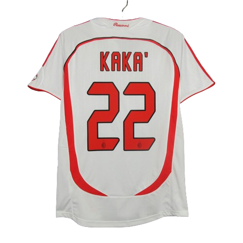 Milan Away 2006/07 Kaká 22 Retrô Torcedor Pronta Entrega