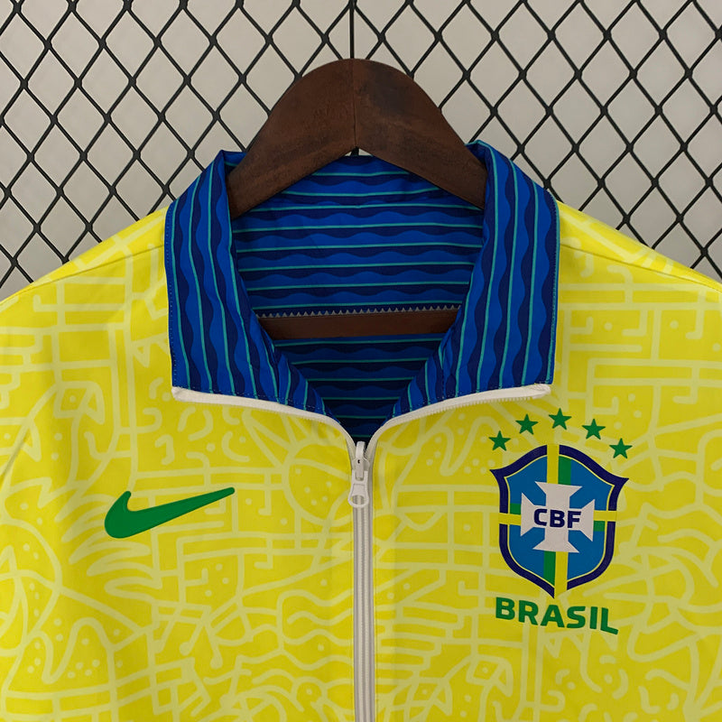 Brazil Double Sided Windbreaker Jacket