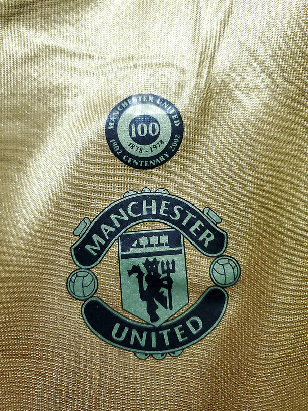 Manchester United 100 Anos 2001/02 Retro Dupla Face