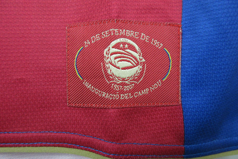 Barcelona Home 2007/08 Ronaldinho 10 Retro Fan