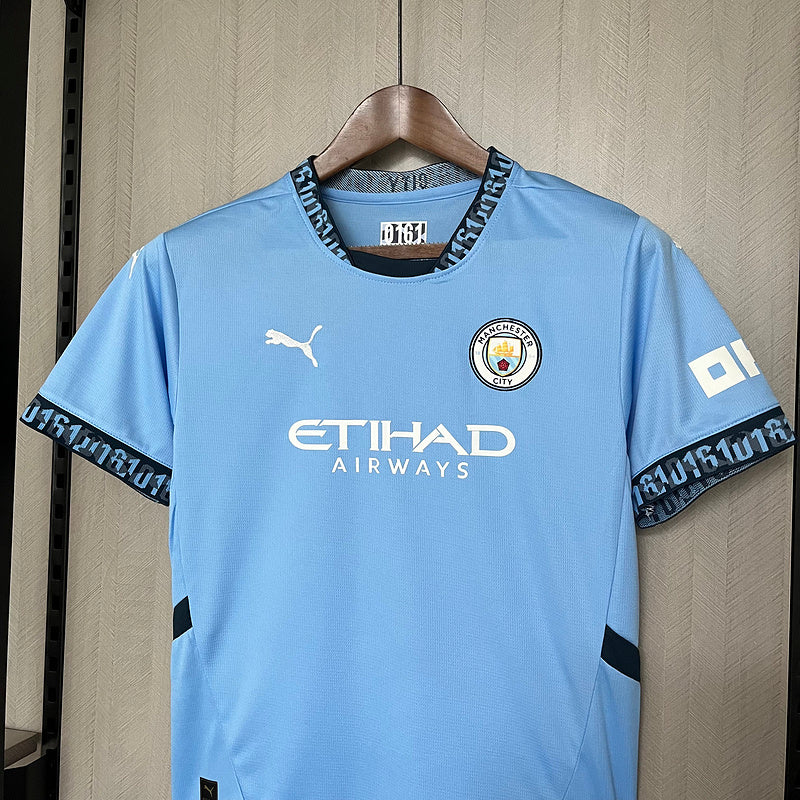 Manchester City 2024/25 Home Children's Kit