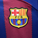 Manga Longa Barcelona Home 2023/24 Torcedor Pronta Entrega