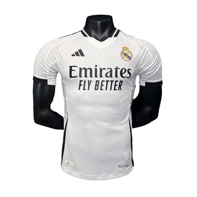 Real Madrid Home 2024/25 Jogador Pronta Entrega