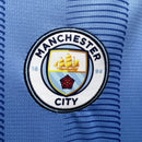 Manga Longa Manchester City Home 2023/24 Torcedor Pronta Entrega