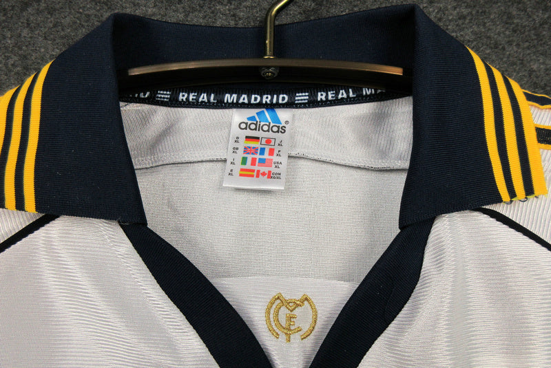 Real Madrid Home 1999/00 Retrô Torcedor
