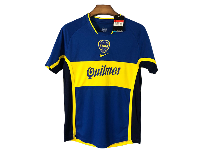 Boca Juniors Home 2001/02 Retro Fan