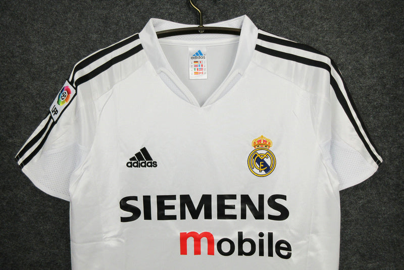 Real Madrid Home 2004/05 Zidane 5 Retro Fan