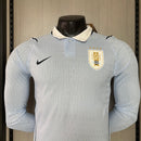 Manga Longa Uruguai Home 2026/27 Jogador