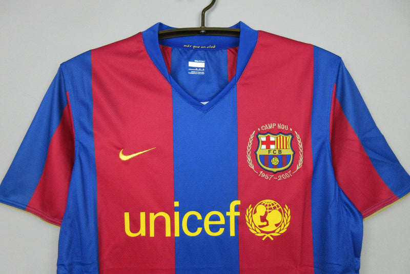 Barcelona Home 2007/08 Retro Fan
