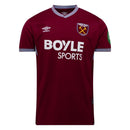 West Ham Home 2025/26 Torcedor Pronta Entrega