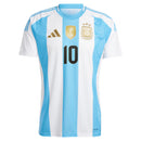 Argentina Home 2024/25 Messi 10 Torcedor Pronta Entrega