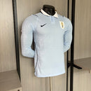Manga Longa Uruguai Home 2026/27 Jogador